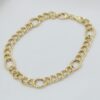 18k Italian gold link bracelet