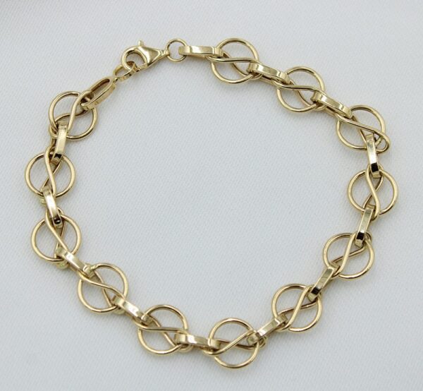 Infinity Bracelet 18k Gold