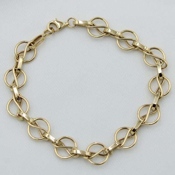 Infinity Bracelet 18k Gold