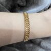 21k solid gold bracelet