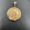 21K Lira Coin Pendant