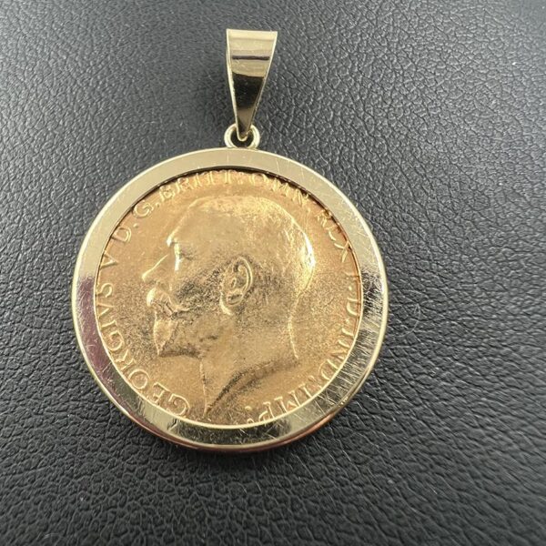 21K Lira Coin Pendant